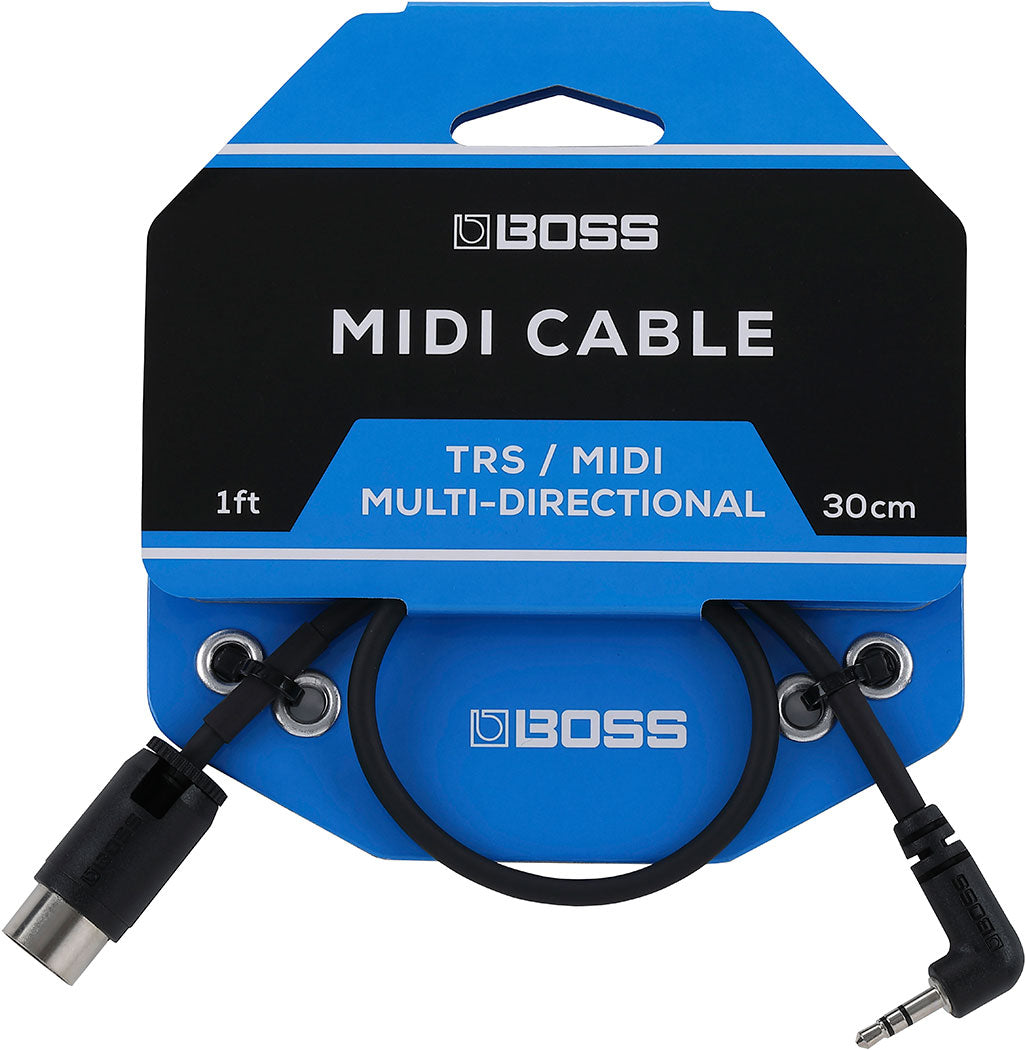 Boss BMIDI-1-35 TRS till MIDI adapterkabel (30cm)