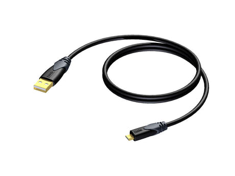 ProCab USB A > USB Micro B-kabel 1,5 meter
