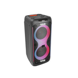 IBIZA partyhögtalare med ljus och Bluetooth