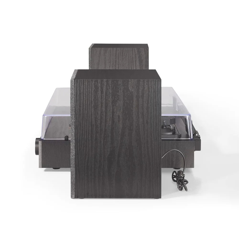 Crosley Zane skivspelare med högtalare, svart