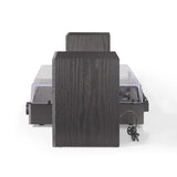 Crosley Zane skivspelare med högtalare, svart