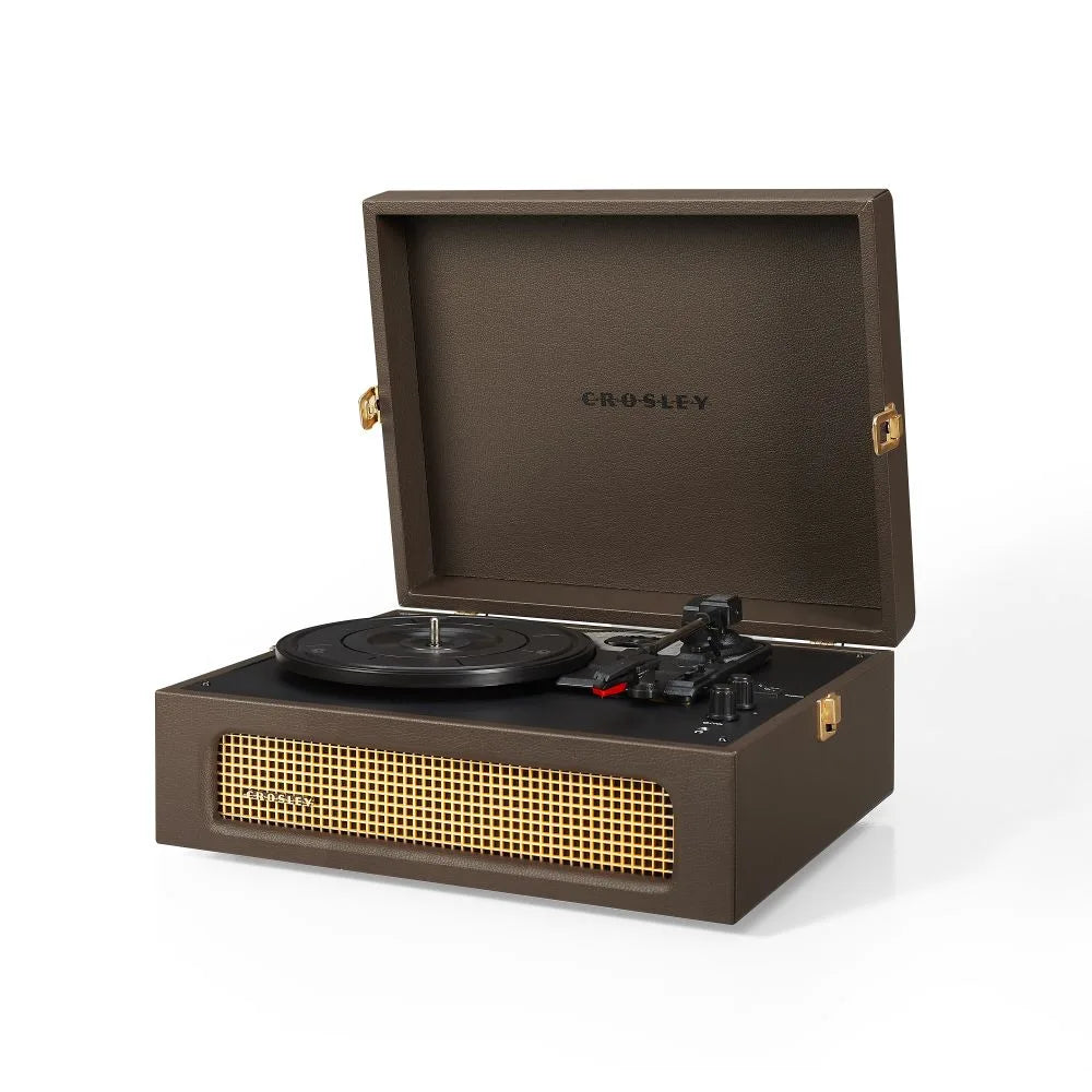 Crosley Voyager skivspelare tvåvägs Bluetooth (kakao)