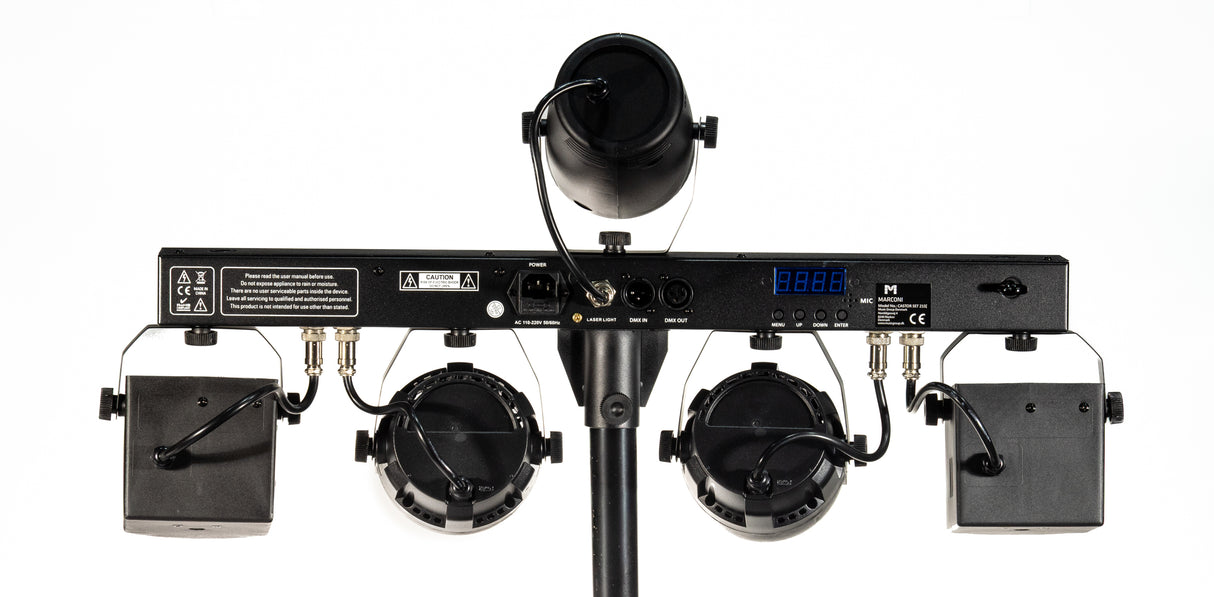 Marconi Caster Ljuspaket (wash, derby, laser)