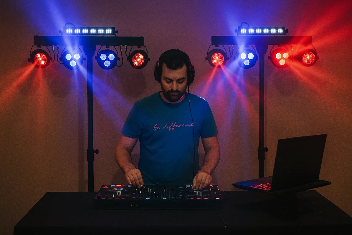 Marconi Castor Party Ljuspaket (tvätt, stroboskop, UV, boll)