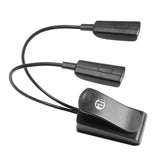 Dubbla svanhals-knöllampor