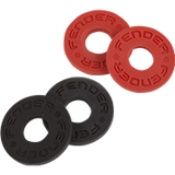 Fender Strap Blocks 4-pack (röd, svart)