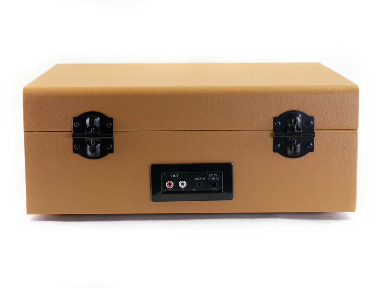 Studio 57 Groovy skivspelare med LP-ställ (Earth)