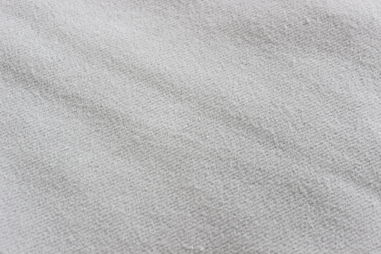 Molton Back matta med ögon (Ljusgrå)