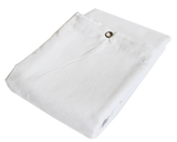 Molton matta med ögon (vit, bredd x höjd)