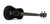 Reno RU300 Grand Concert Ukulele (svart)