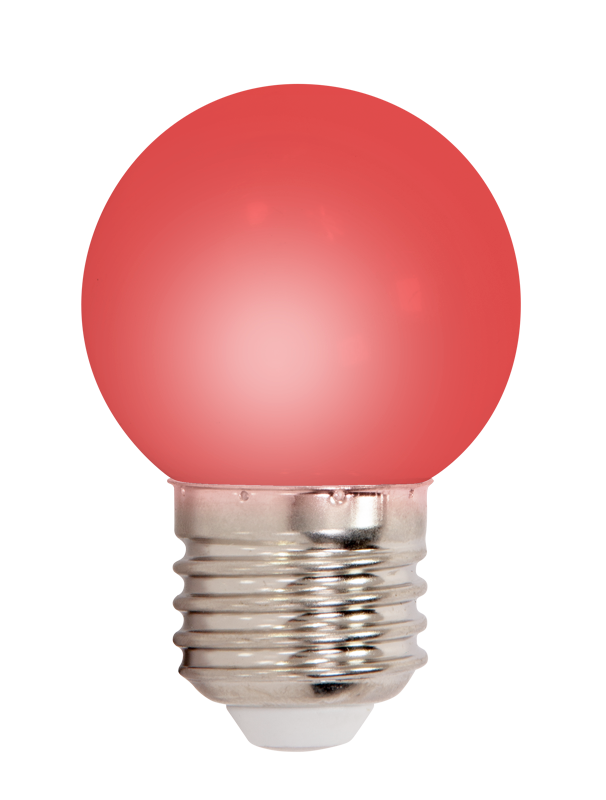 Färgade LED-lampor (6 st)