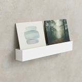 Studio 57 Vinyl Dubbel Väggdisplay (vit)