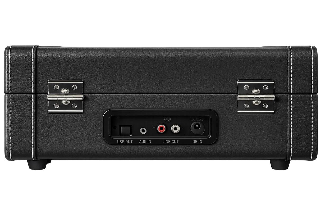 Madison Vintage Skivspelare m. Bluetooth (Svart)