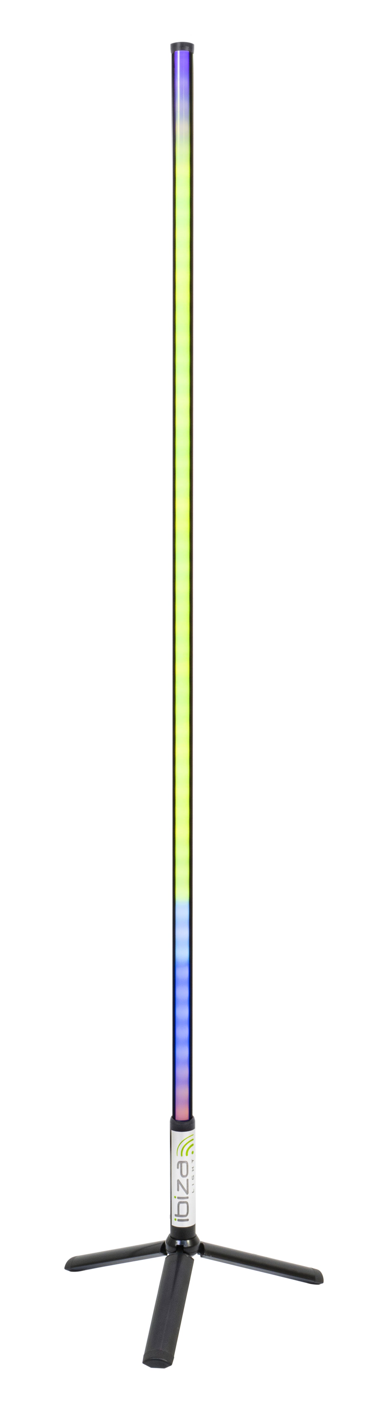 Ibiza Magic Color Stick RGB golvljus (svart)