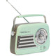 Madison Retro Radio med Bluetooth och FM (Mint)