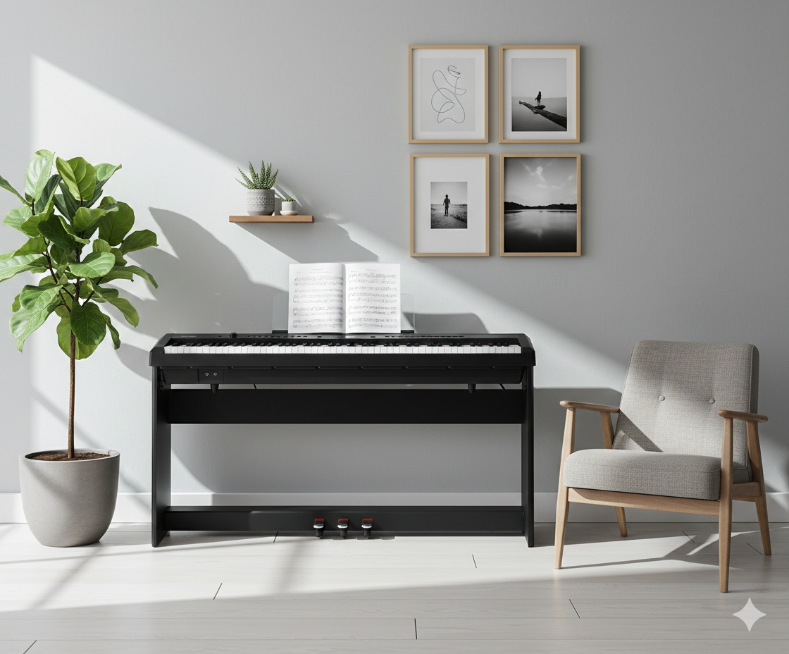 Grooveland P450 Pianopaket (Svart)