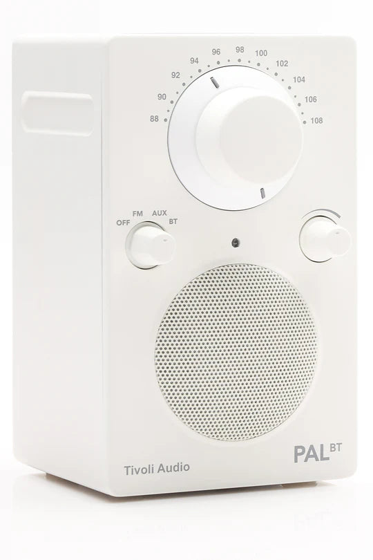 Tivoli Audio PAL BT* Bluetooth Högtalare (Vit)