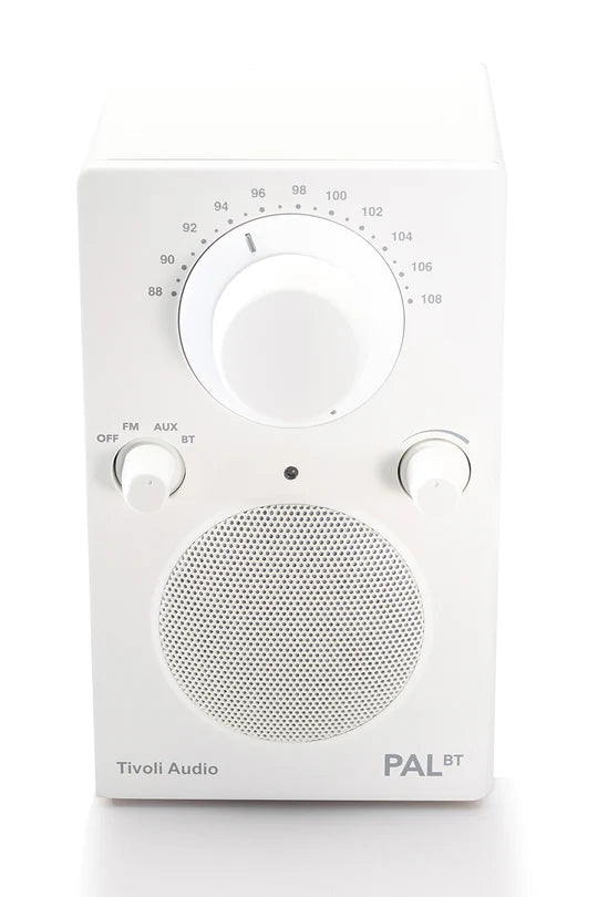 Tivoli Audio PAL BT* Bluetooth Högtalare (Vit)