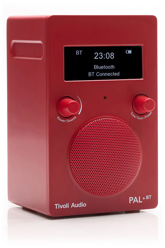 Tivoli Audio PAL+BT DAB+/Bluetooth Högtalare (Röd) NY