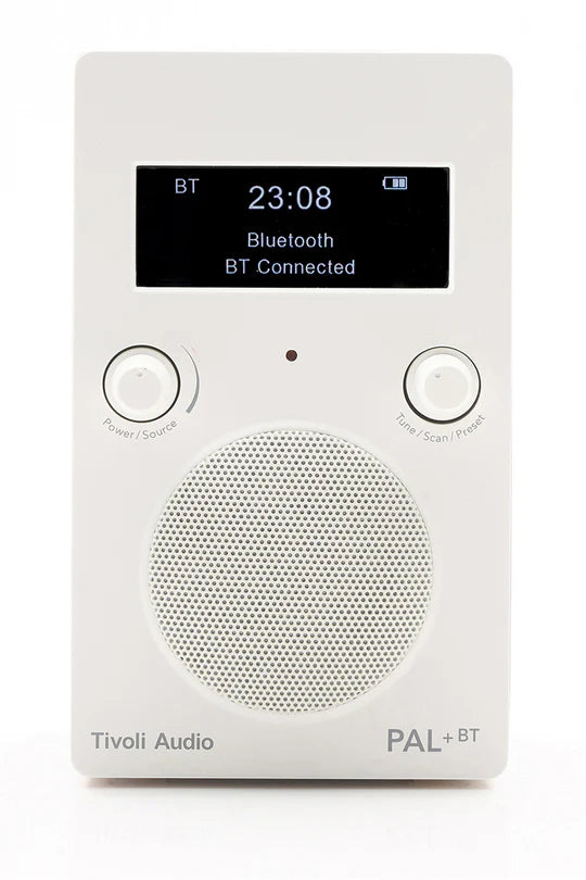 Tivoli Audio PAL+BT DAB+/Bluetooth Högtalare (Vit) NY