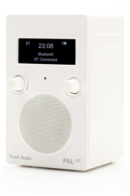 Tivoli Audio PAL+BT DAB+/Bluetooth Högtalare (Vit) NY