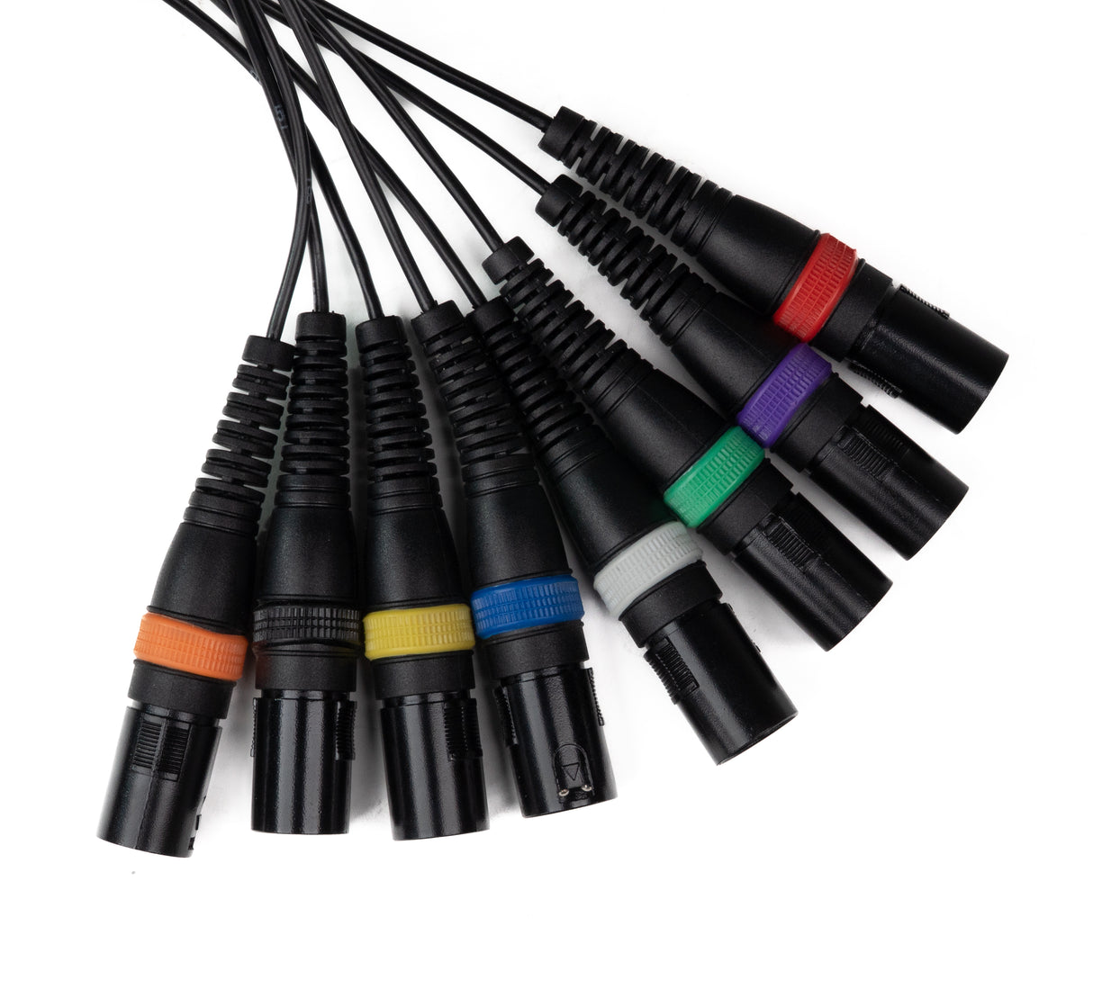 Par-8 multicore XLR hane till XLR hona (5m)