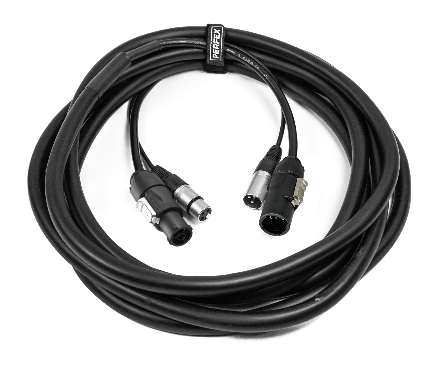 Perfex True1 & XLR Kombikabel (DMX, 10m)