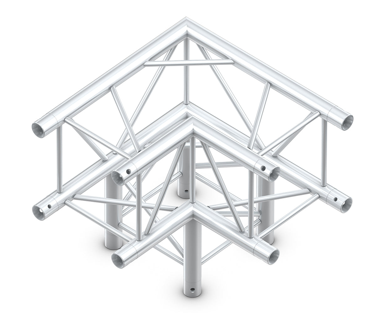 Milos QTM quatro 3-vägs 90° hörn 