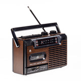 Studio 57 Kassettspelare med FM & Bluetooth, Brun
