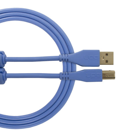 UDG Ultimate Audio Cable USB 2.0 A-B Blå Rak 3m