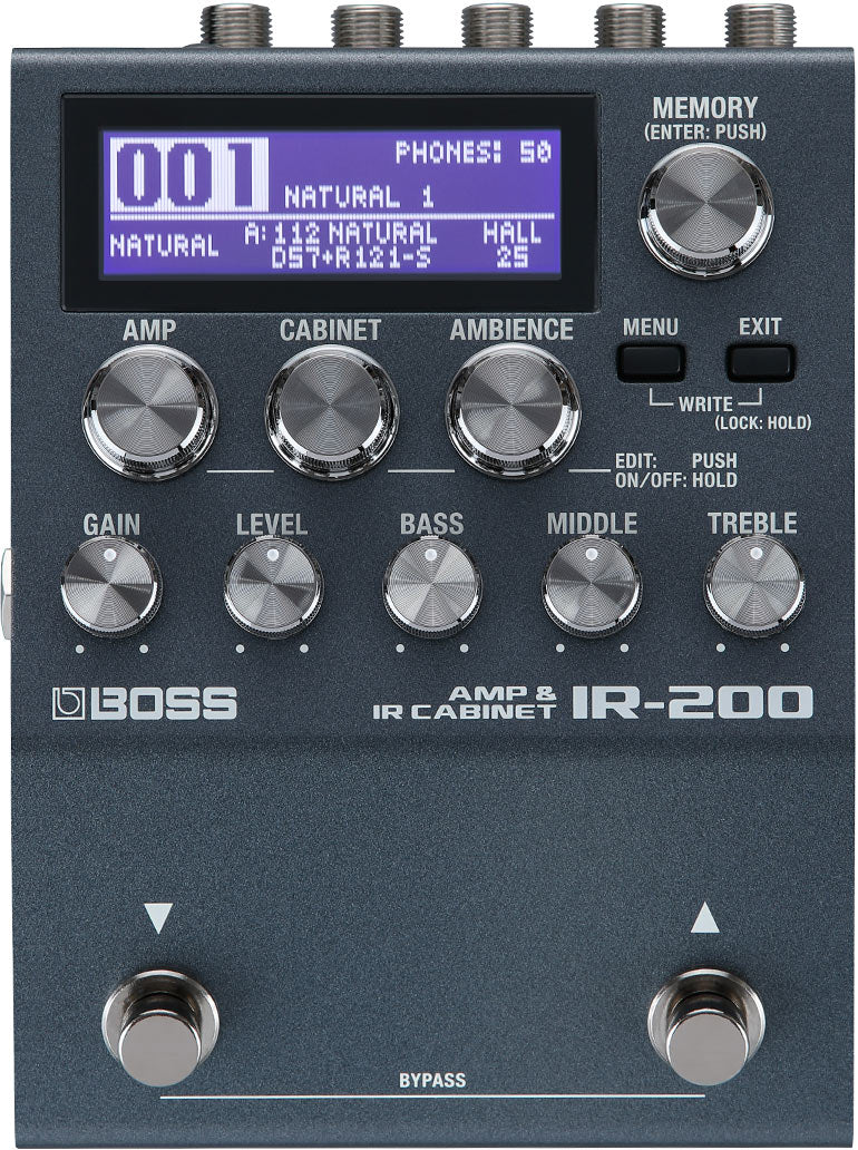 Boss IR-200 Amp Simulator Gitarrpedal