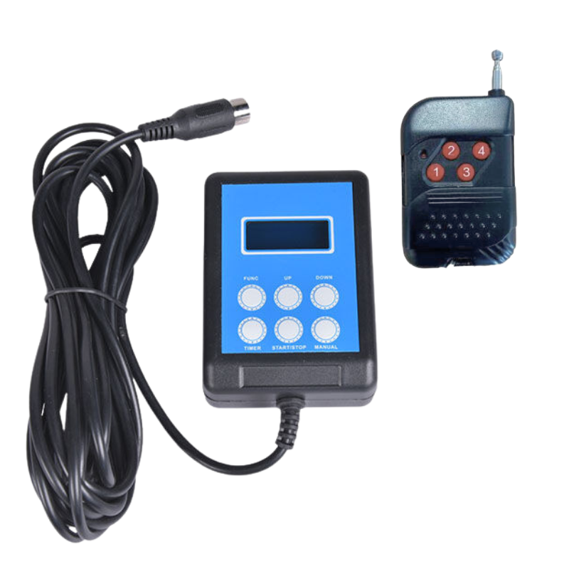 LIGHT4ME såpbubble- & rökmaskin