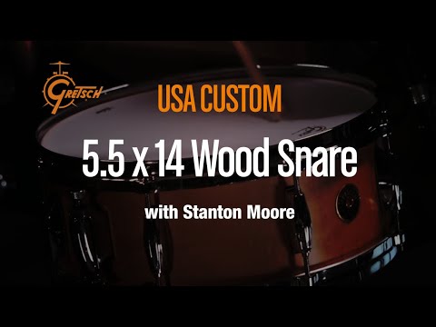 Gretsch virveltrumma USA Custom - 14" x 5.5" / 8 dubbla lugs
