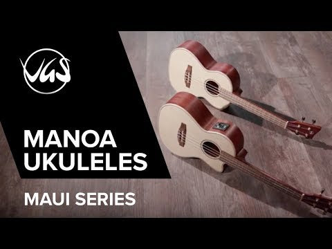 GEWA konsert Ukulele Manoa Maui - E-A Konsert (Sapelli matt)