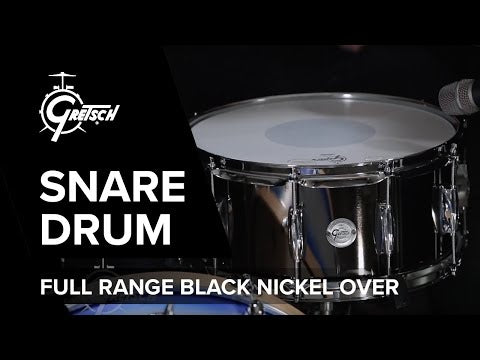 Gretsch 14x6,5" Full Range Black Nickel Trumma