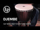 Latin Percussion Djembe World Beat FX repstämd - grå (LP725G)