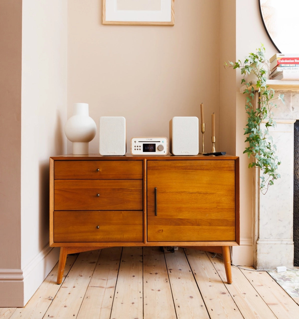 Pure Classic Stereo Mini Hi-Fi-system – DAB+, CD, Bluetooth, 40W, ek