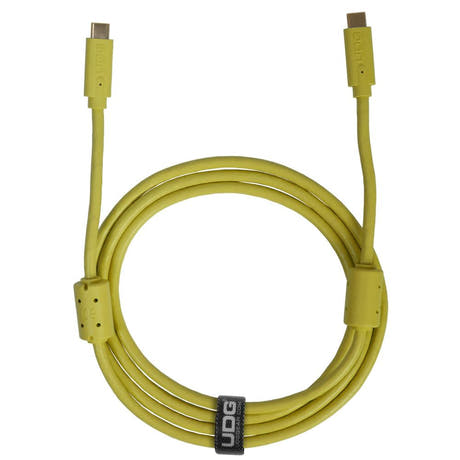 UDG Ultimate Cable USB 3.2 C-C Gul Rak 1,5m