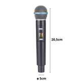 Atomic P70B - batterihögtalare/mikrofon-paket